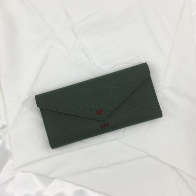 Κομψό μακρύ πορτοφόλι σε διάφορα χρώματα