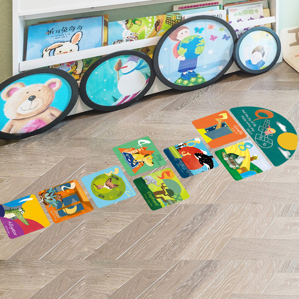 Детски стикер игра за всякакви повърхности Хоп-скок