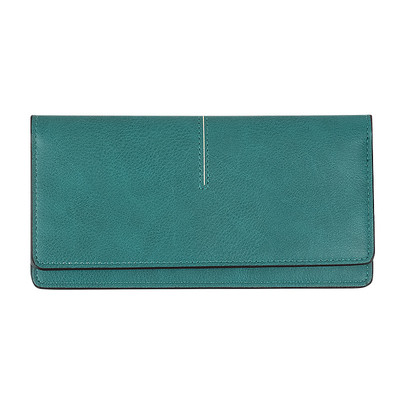 Κομψό μακρύ γυναικείο πορτοφόλι σε διάφορα χρώματα