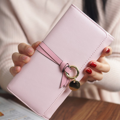 Γυναικείο πορτοφόλι με διακόσμηση σε διάφορα χρώματα