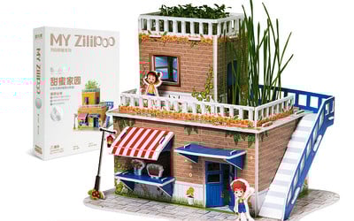 Puzzle 3D din hârtie pentru copii