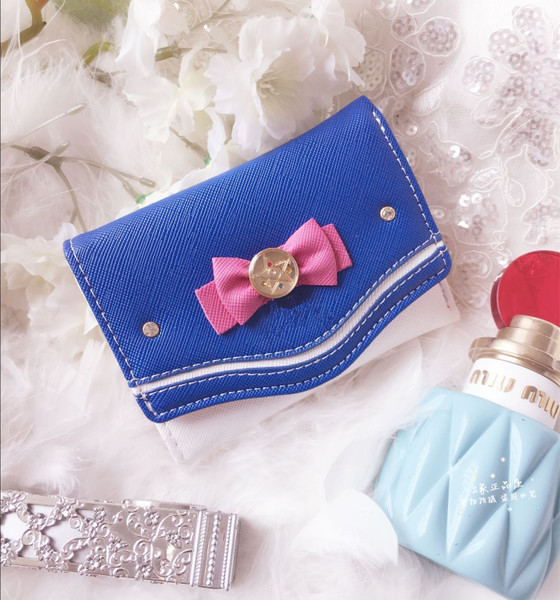 Portofel mic de dama cu panglica in diferite culori