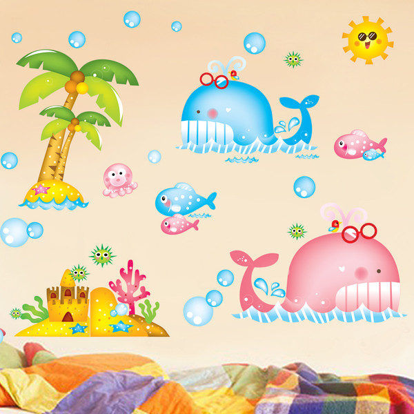 Autocolante colorate pentru camera copiilor