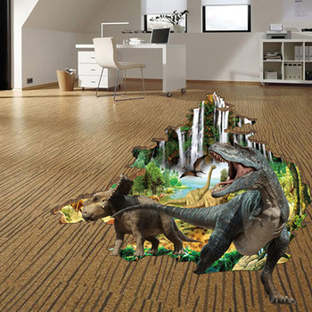 3D αυτοκόλλητο τοίχου - δεινόσαυρος