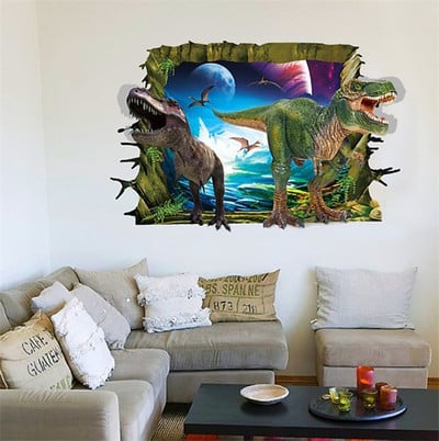 Tapet 3D pentru toate suprafețele - Jurassic Park