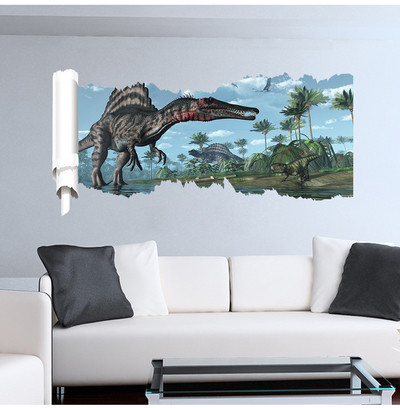 Tapet 3D pentru toate suprafețele - Jurassic Park