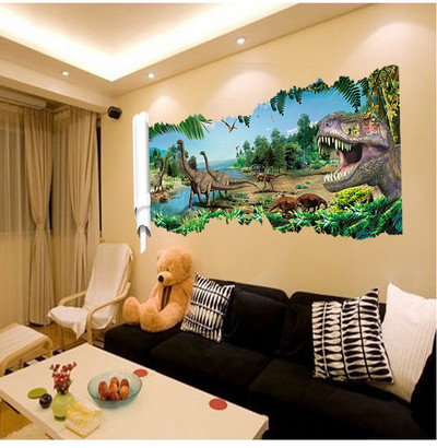 Tapet 3D pentru toate suprafețele - Jurassic Park