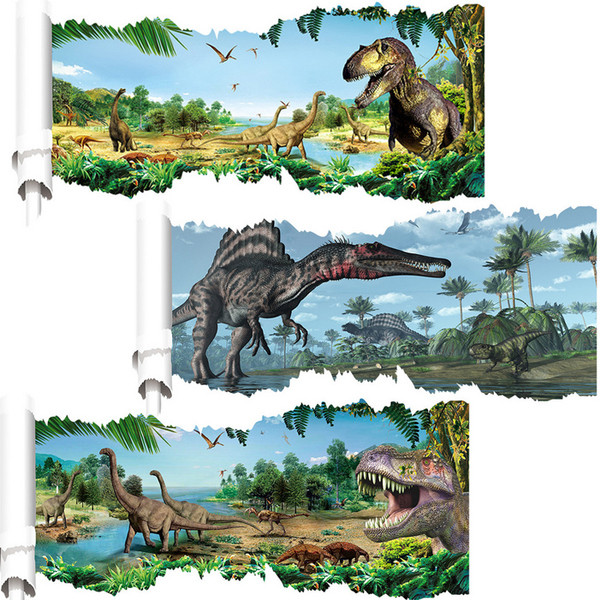 Tapet 3D pentru toate suprafețele - Jurassic Park