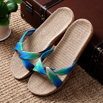 Papuci casual de dama potriviti pentru plaja in diferite culori