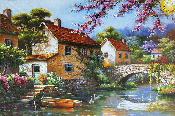 Rejtvény felnőtteknek, gyönyörű tájak 1000 elemből, több modellben