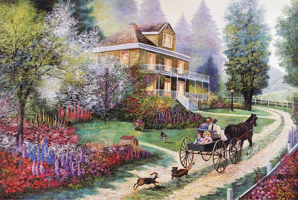 Rejtvény felnőtteknek, gyönyörű tájak 1000 elemből, több modellben