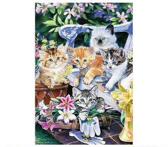 Puzzle din 108 elemente în mai multe modele