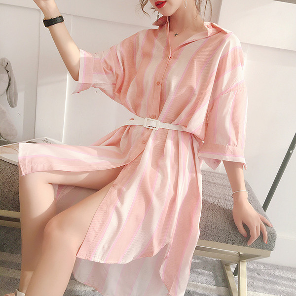 Cămașă lungă de damă în trei culori