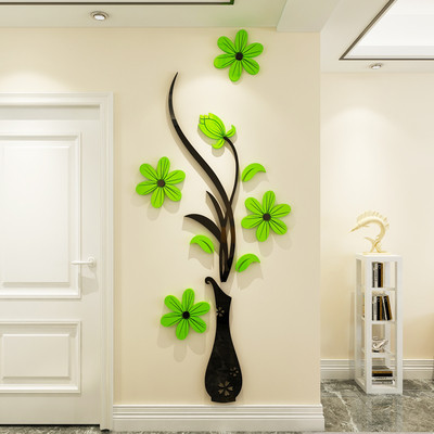 3D wall decoration in several colors - Flower