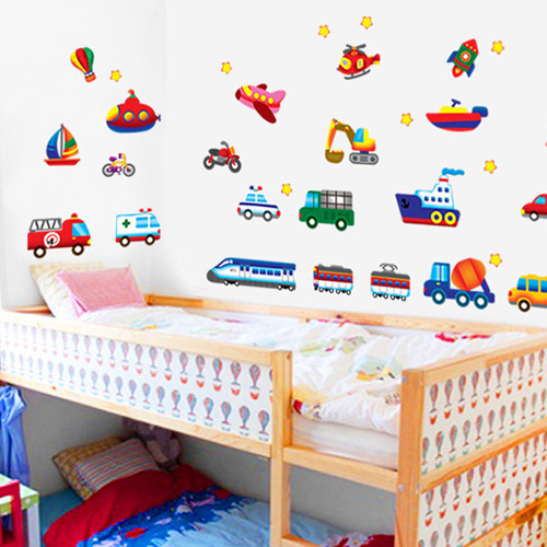 Αυτοκόλλητα για παιδιά - Αυτοκίνητα διαφόρων μεγεθών
