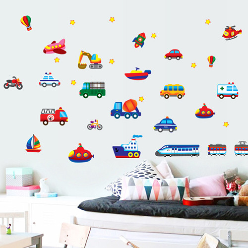 Αυτοκόλλητα για παιδιά - Αυτοκίνητα διαφόρων μεγεθών