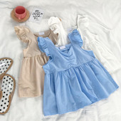 Maieu scurt de vară cu motive adunate în trei culori