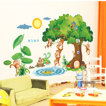 3D διακόσμηση τοίχου κατάλληλο για παιδικό δωμάτιο
