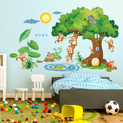 3D wall decoration suitable for a children`s room