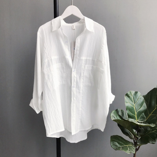 Cămașă casual de damă în două culori cu buzunar decorativ