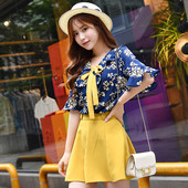 Cămașă de damă colorată în mai multe modele cu imprimeu