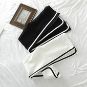 Jambiere sport de damă cu margine în patru culori