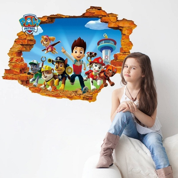 Gyermek 3D matrica minden felületre - Járőrkutyák