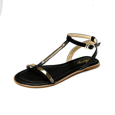 Sandale casual dama cu bretele in doua culori