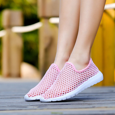 Tenisi casual de vara de dama cu plasa in culori vii