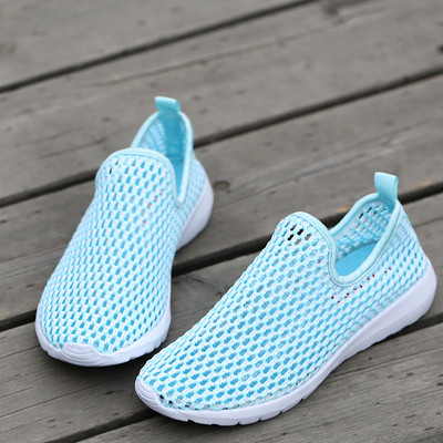 Tenisi casual de vara de dama cu plasa in culori vii