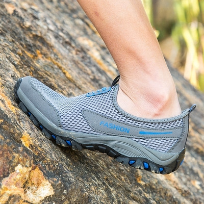 Γυναικεία παπούτσια πεζοπορίας  χωρίς κορδόνια σε τρία χρώματα