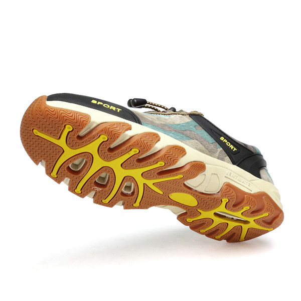 Мъжки спортни обувки с гумени подметка и връзки 