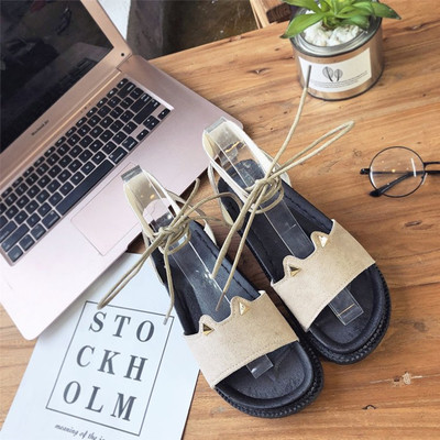 Sandale de dama moderne cu platforma joasa in trei culori