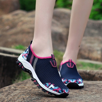 Καλοκαιρινά παπούτσια πεζοπορίας με καμουφλάζ διακόσμηση σε διάφορα χρώματα, κατάλληλο για γυναίκες και άνδρες