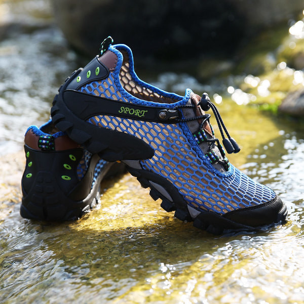  Ανδρικά παπούτσια για το καλοκαίρι αδιάβροχα και χοντρά πέλματα