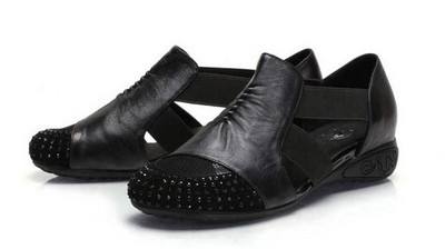 Sandale de dama inchise cu plasa in mai multe culori