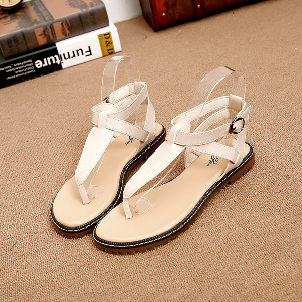 Sandale de dama moderne in alb, negru si bej