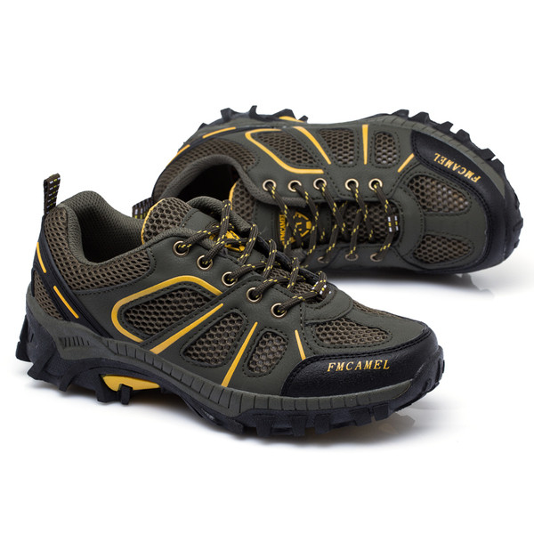 Cizme de drumeție de vară cu plasă în patru culori potrivite pentru femei și bărbați