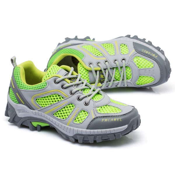 Cizme de drumeție de vară cu plasă în patru culori potrivite pentru femei și bărbați