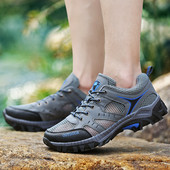 Мъжки спортни обувки с мрежа в няколко цвята 