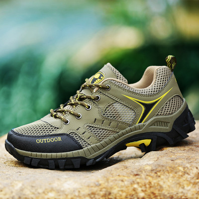 Мъжки спортни обувки с мрежа в няколко цвята 