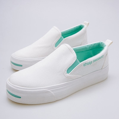 Дамски ежедневни платнени кецове в три цвята