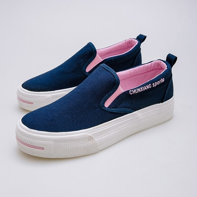 Дамски ежедневни платнени кецове в три цвята