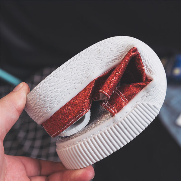 Γυναικεία πάνινα παπούτσια ημι-ανοικτά μοτίβα