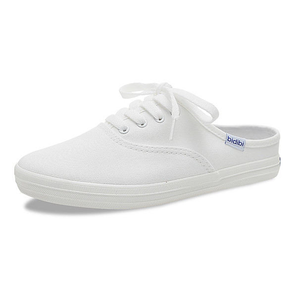 Γυναικεία  ημι-ανοικτά πάνινα παπούτσια σε δύο χρώματα