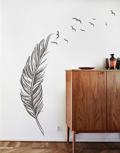 Decor de perete potrivit pentru living si sufragerie in diferite modele