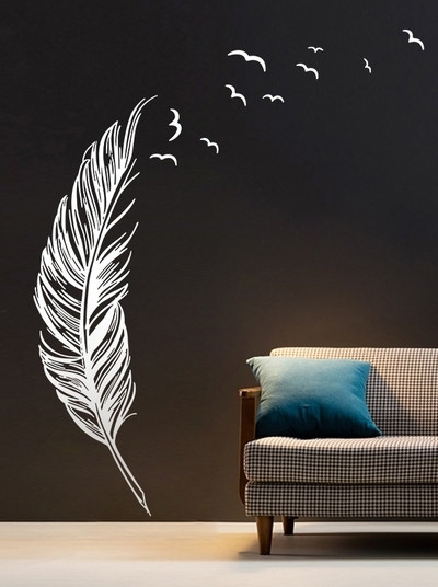 Decor de perete potrivit pentru living si sufragerie in diferite modele