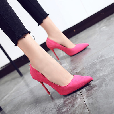 Κομψά γυναικεία παπούτσια με ψηλά τακούνια σε διάφορα χρώματα
