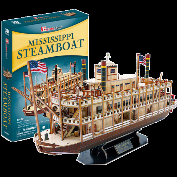 3D пъзел от 142 части-кораб