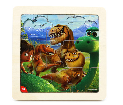 Παιδικό παζλ από χαρτόνι 9 κομματιών με κινούμενα σχέδια